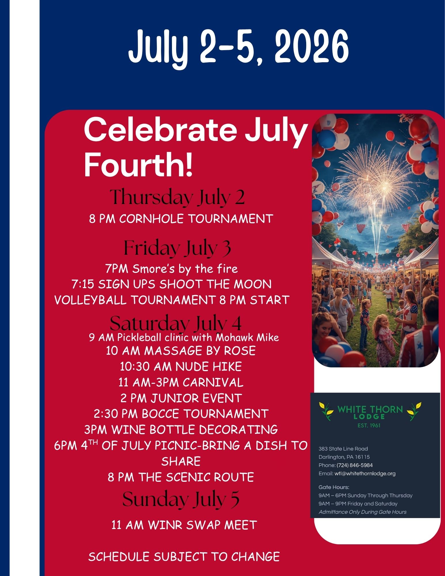 07JULY 2-5 2026